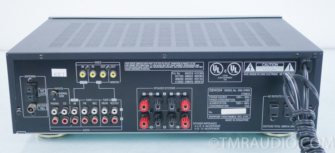 Denon DRA-375R AM / FM Stereo Receiver