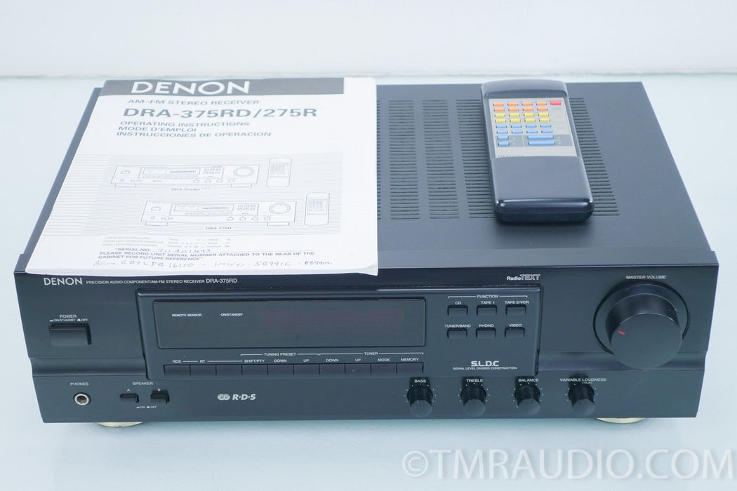 Denon DRA-375R AM / FM Stereo Receiver