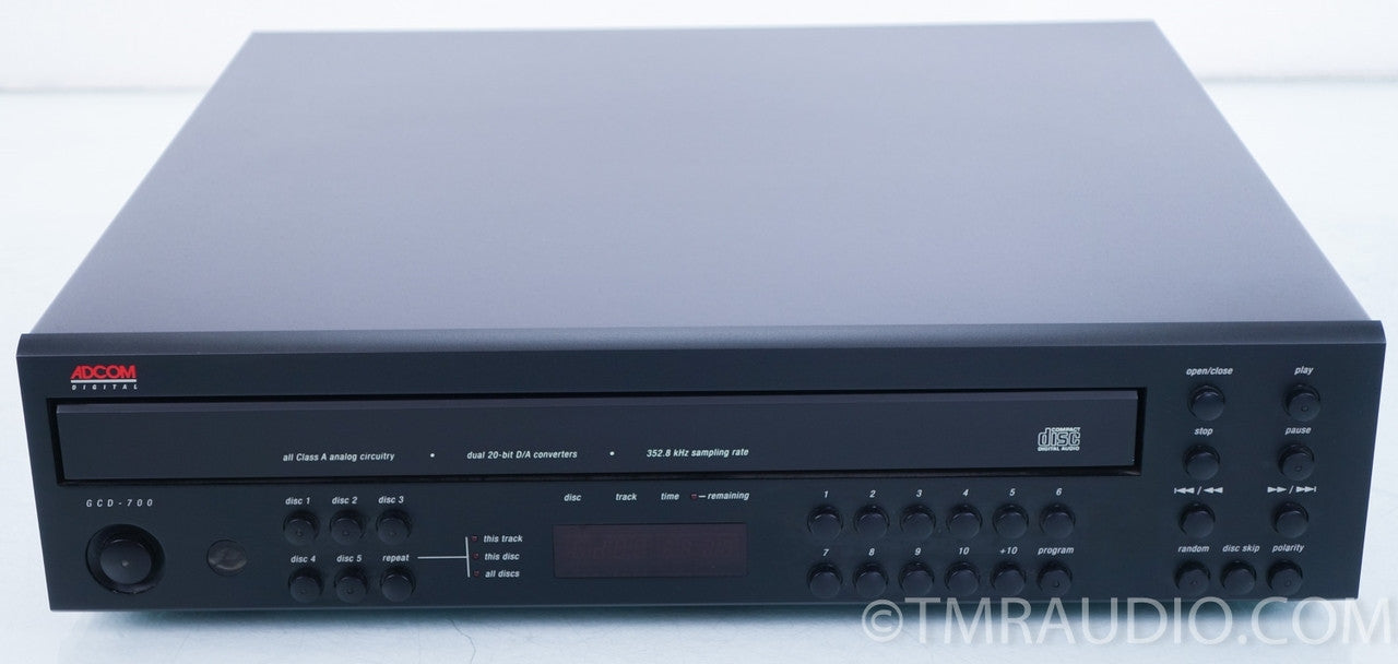 Adcom GCD-700 5 Disc CD Changer / Player