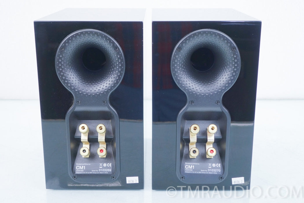 B&W CM1 Bookshelf Speakers