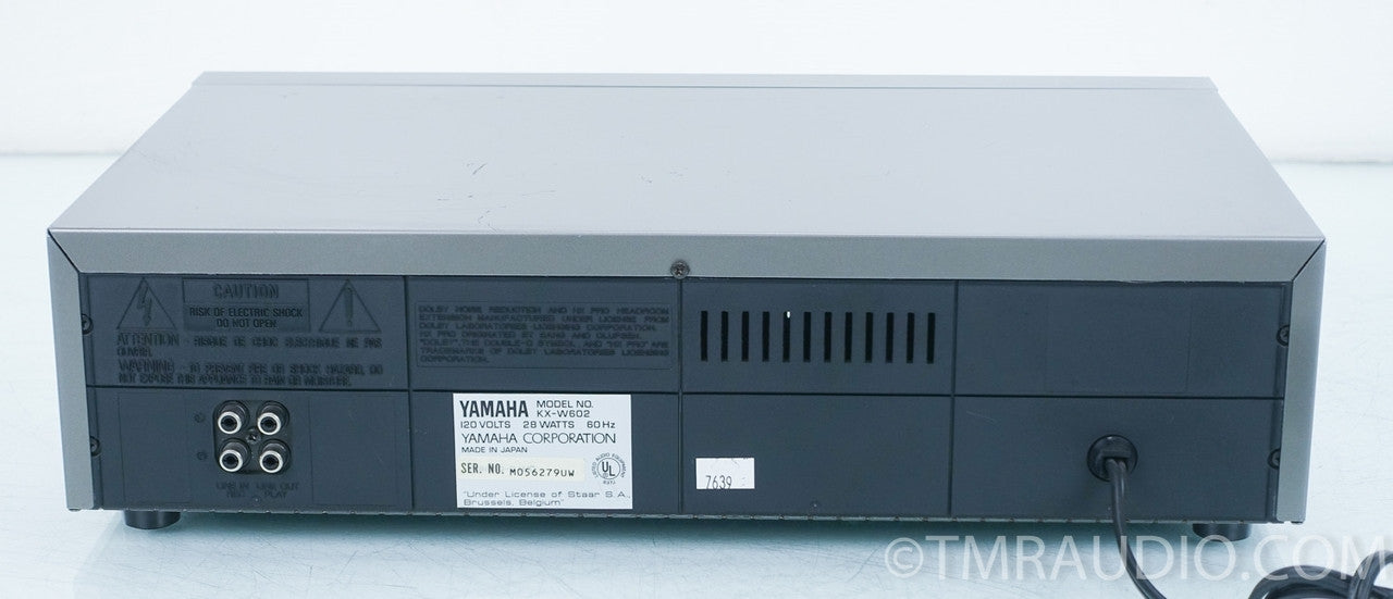 Yamaha KX-W602 Double Cassette Deck