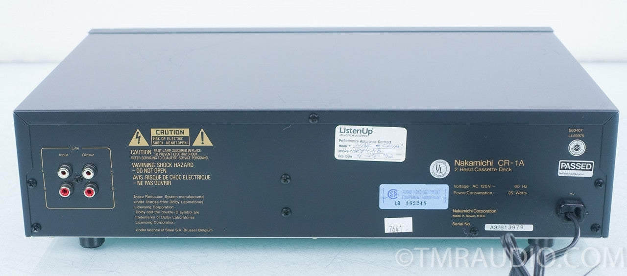 Nakamichi CR-1A Cassette Deck