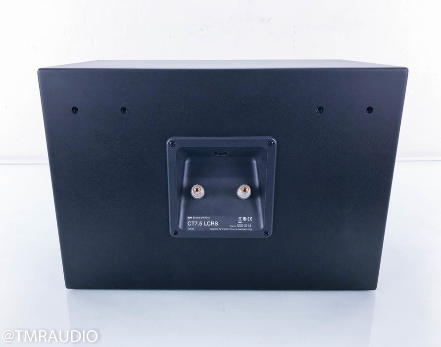 B&W CT7.5 LCRS Home Theater Center Channel Speaker