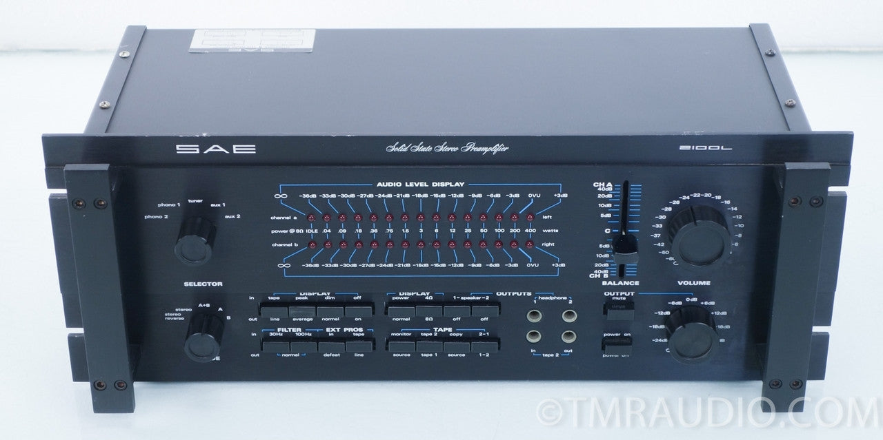 SAE 2100L Vintage Stereo Preamplifier