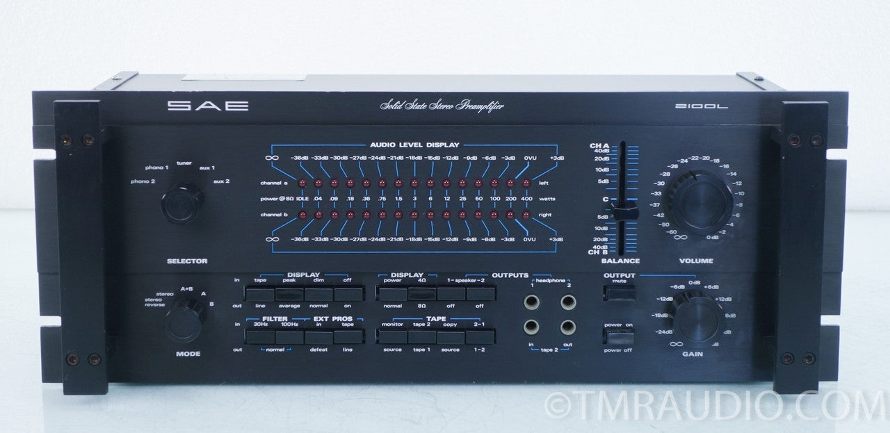 SAE 2100L Vintage Stereo Preamplifier