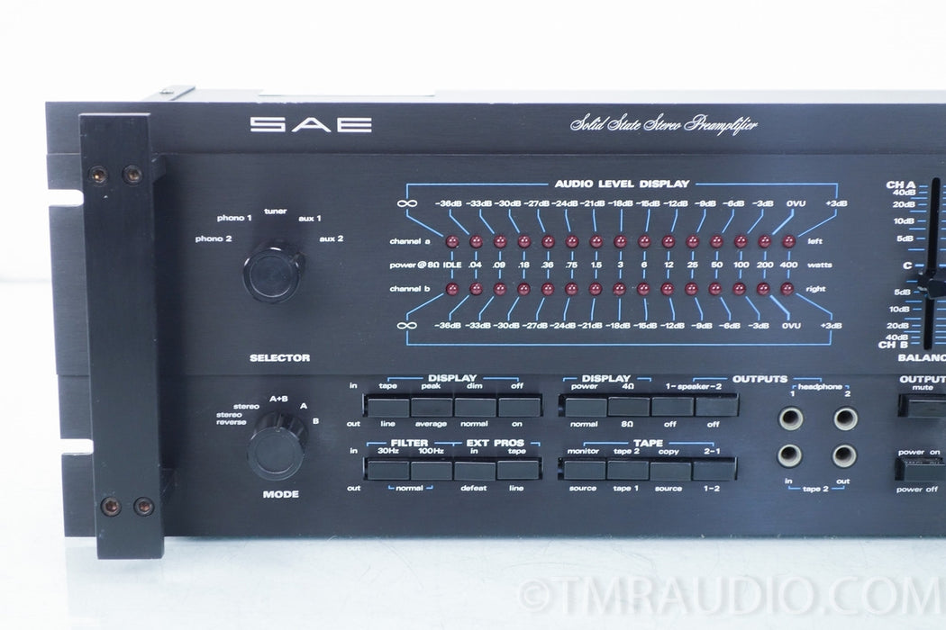 SAE 2100L Vintage Stereo Preamplifier