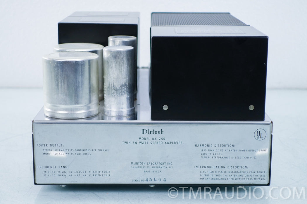 McIntosh MC 2100 Vintage Stereo Power Amplifier