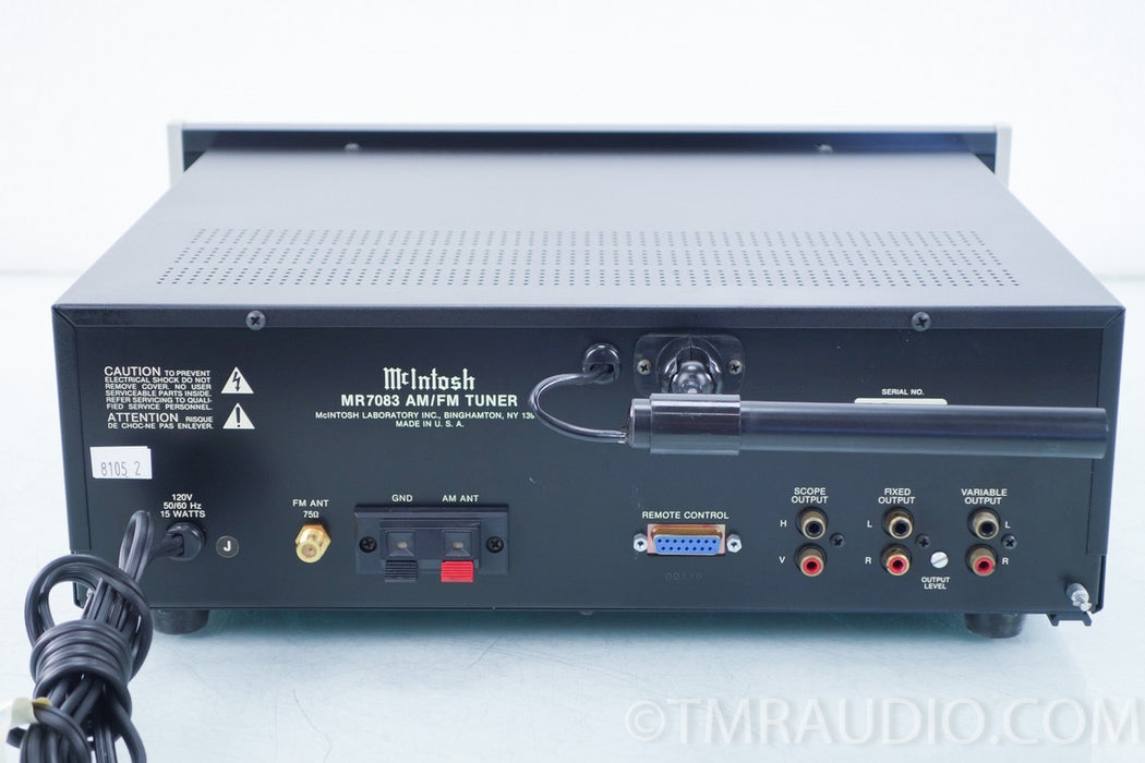 McIntosh MR7083 AM / FM Tuner