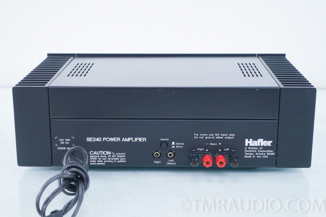 Hafler SE240 Power Amplifier