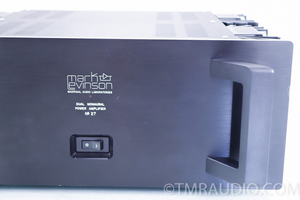 Mark Levinson No. 27 Dual Mono Power Amplifier 1