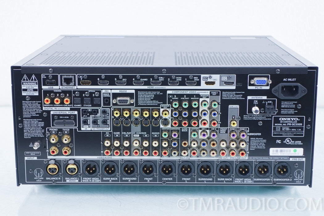 Onkyo PR-SC5509 9.2 Ch Home Theater Preamplifier / Processor