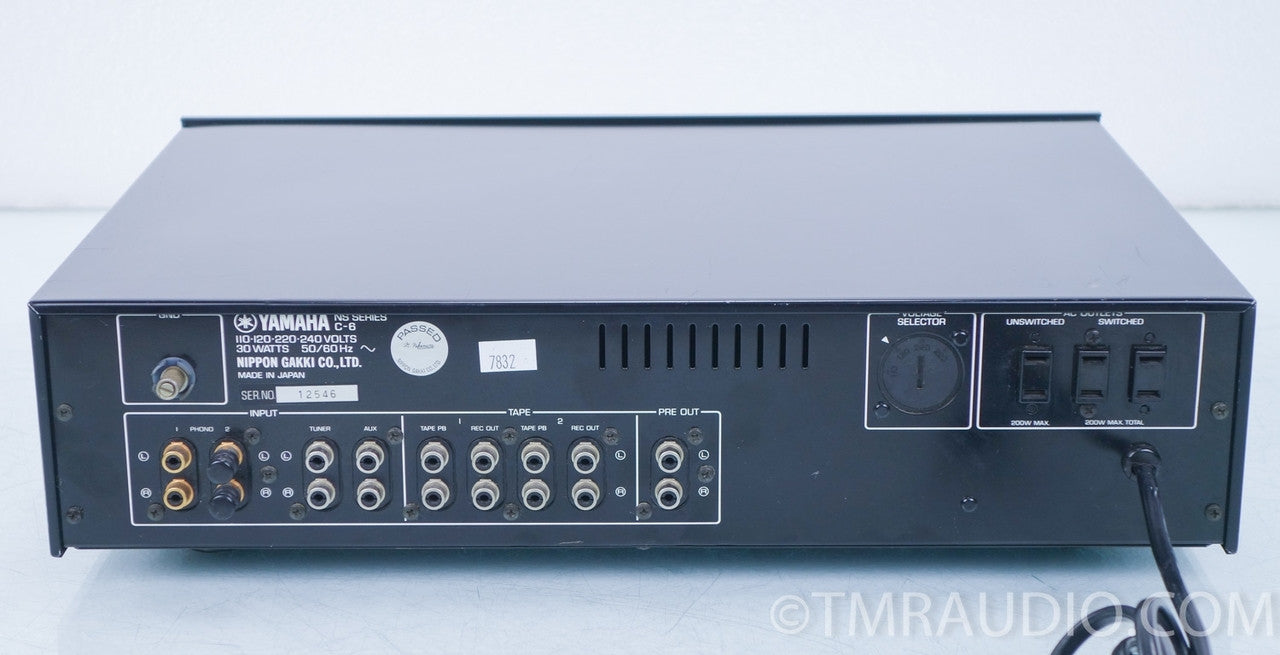 Yamaha C-6 Stereo Preamplifier