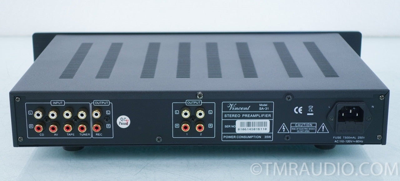 Vincent SA-31 Hybrid Stereo Preamplifier