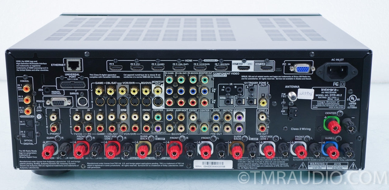 Integra DTR-40.2 Home Theater Receiver