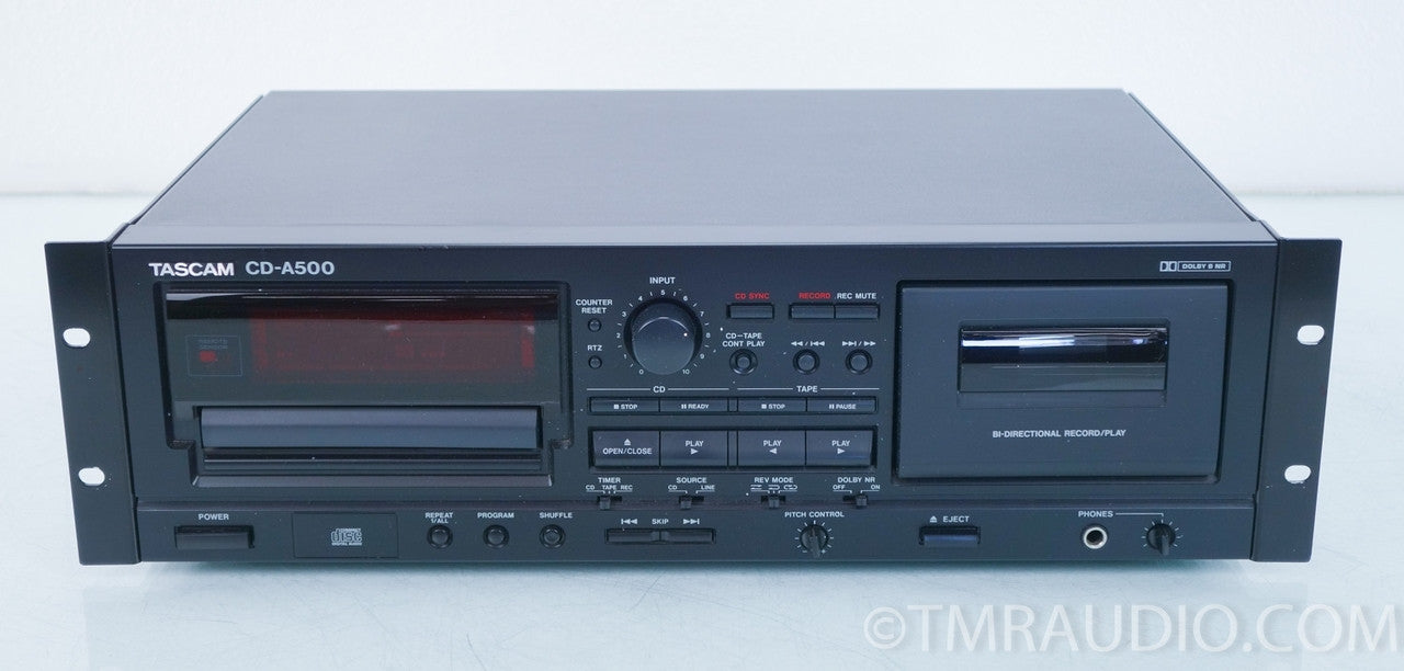 Tascam CD-A500 CD to Cassette Deck / Tape Recorder