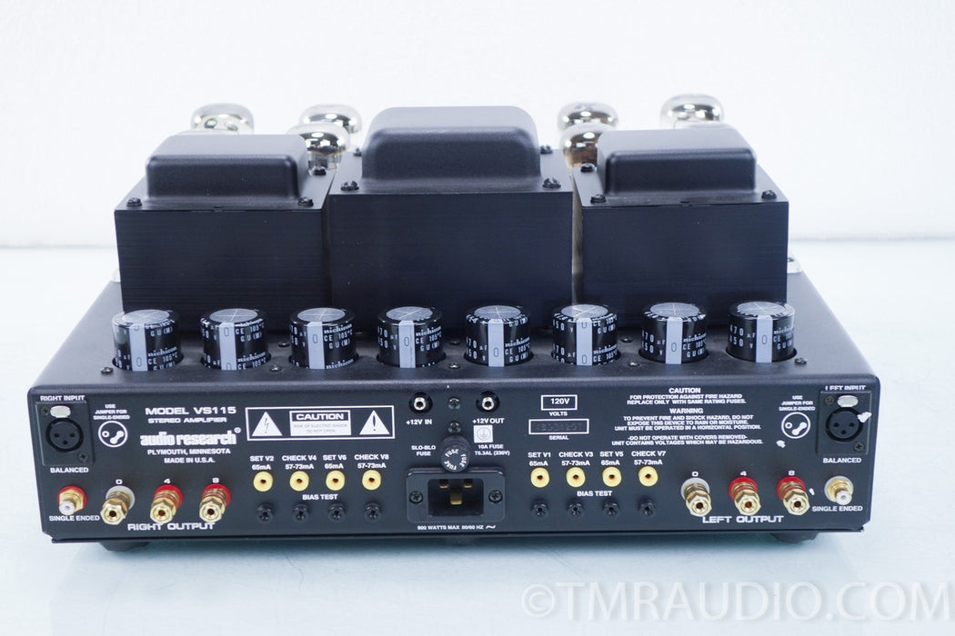 Audio Research VS115 Tube Power Amplifier