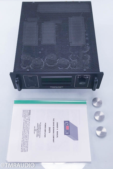 David Berning ZH270 Stereo Tube Power Amplifier