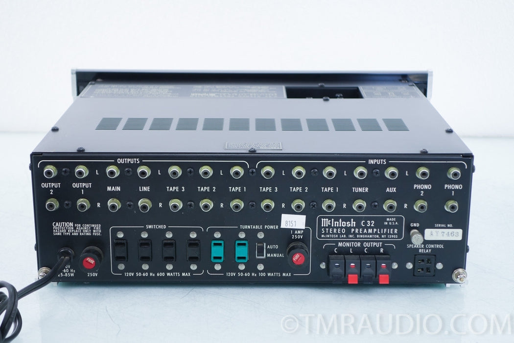 McIntosh C32 Vintage Preamplifier