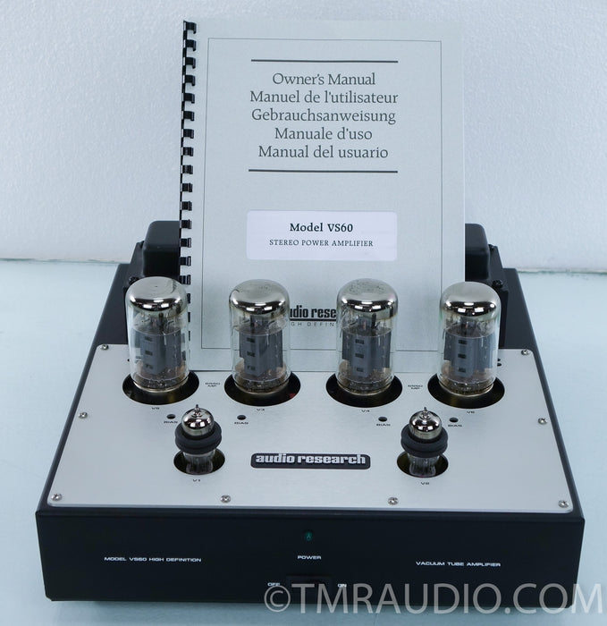 Audio Research VS60 Tube Power Amplifier