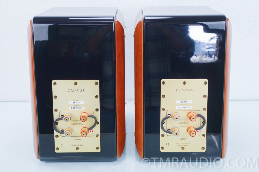 Usher BE-718 Bookshelf Speakers