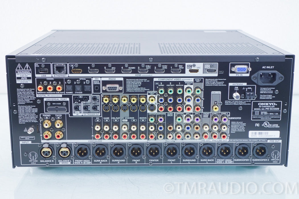 Onkyo PR-SC5509 Home Theater Preamplifier / Processor