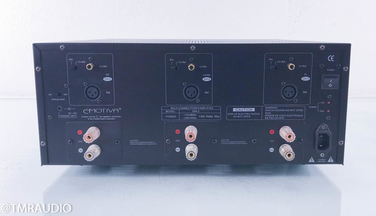Emotiva XPA-3 3 Channel Power Amplifier