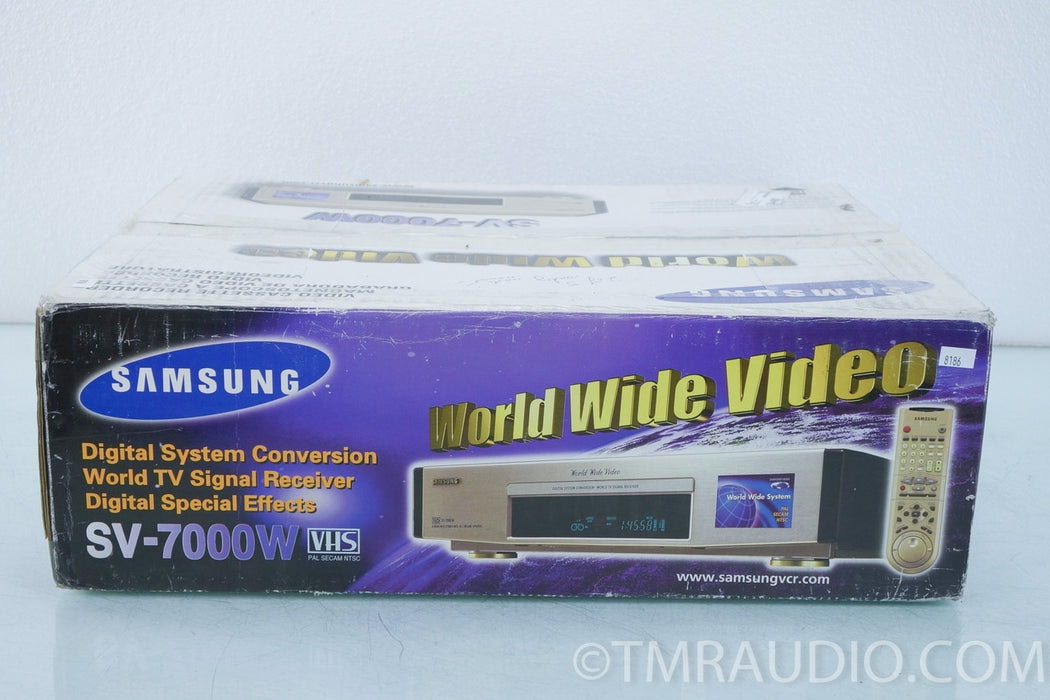 Samsung SV-7000W VCR / World TV Receiver AS-IS (no power)