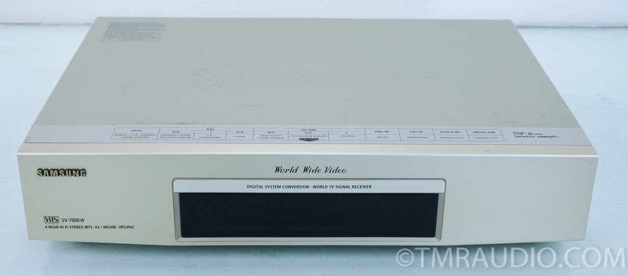 Samsung SV-7000W VCR / World TV Receiver AS-IS (no power)