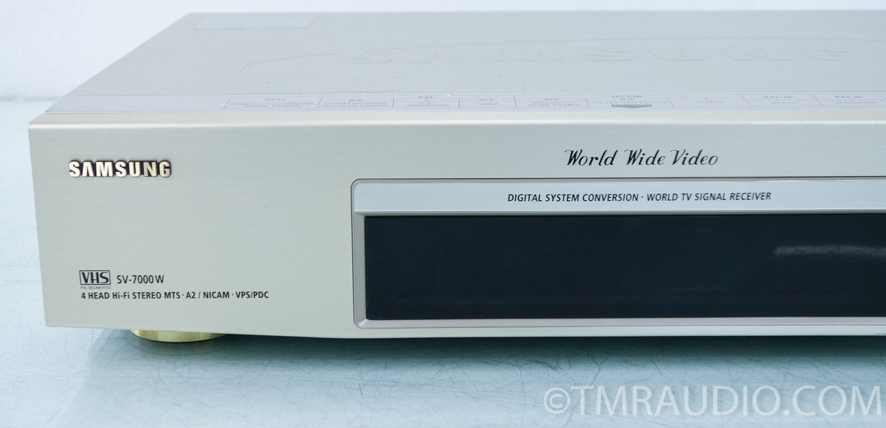 Samsung SV-7000W VCR / World TV Receiver AS-IS (no power)