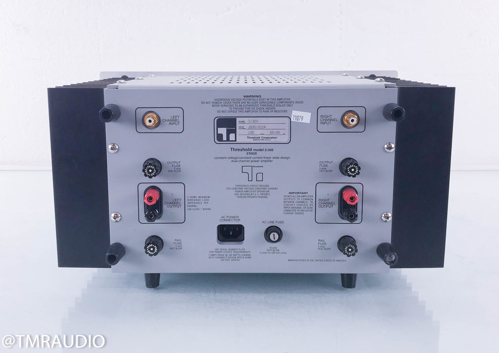 Threshold Model S/300 Stereo Power Amplifier