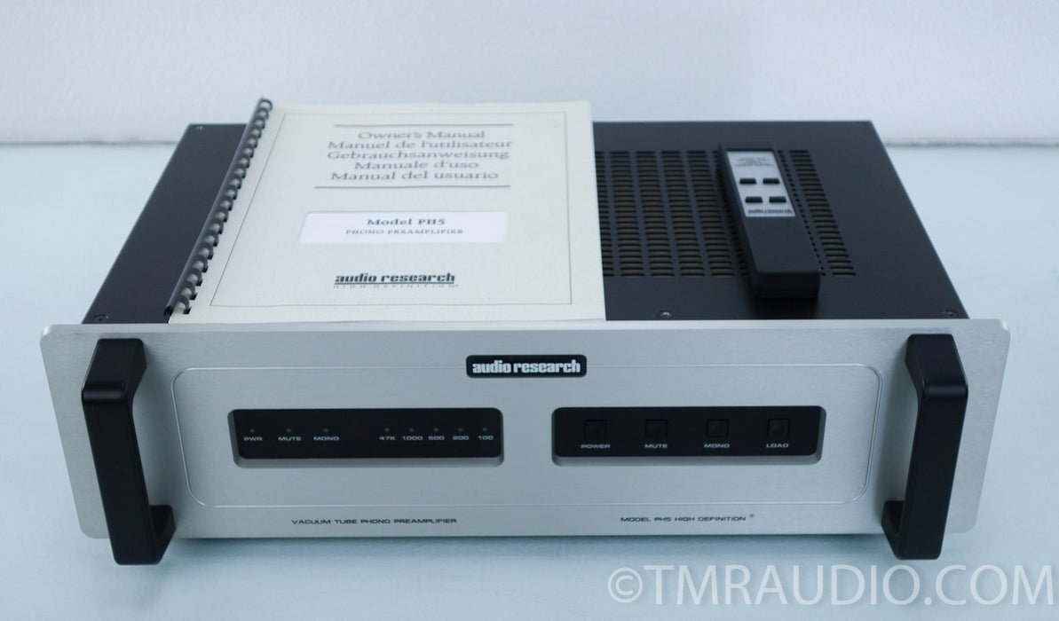 Audio Research PH5 Tube Phono Preamplifier