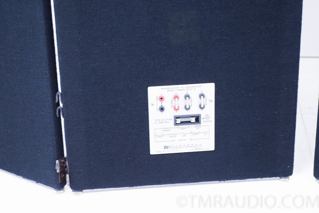 Magnepan Tympani III B Speakers
