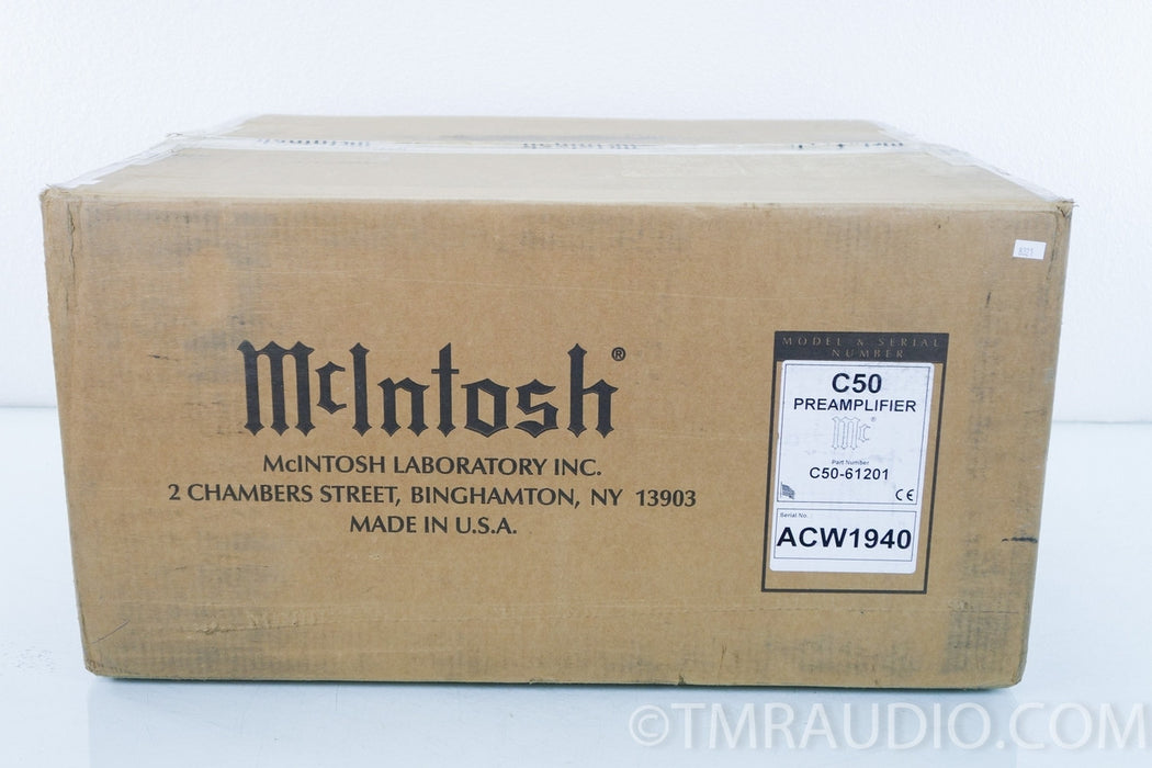 McIntosh C50 Stereo Preamplifier