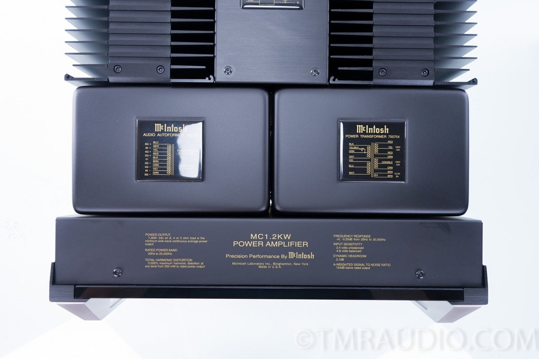 McIntosh MC1.2KW Monoblock Amplifiers