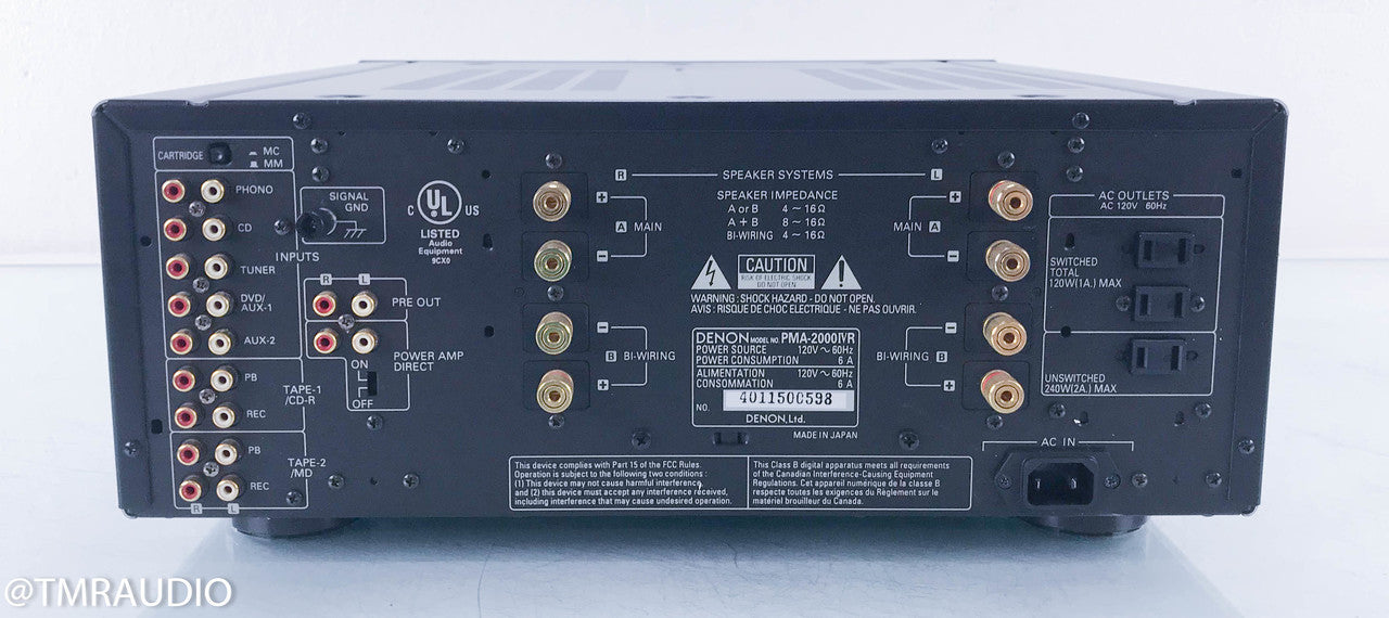 Denon PMA-2000 IV R Stereo Integrated Amplifier