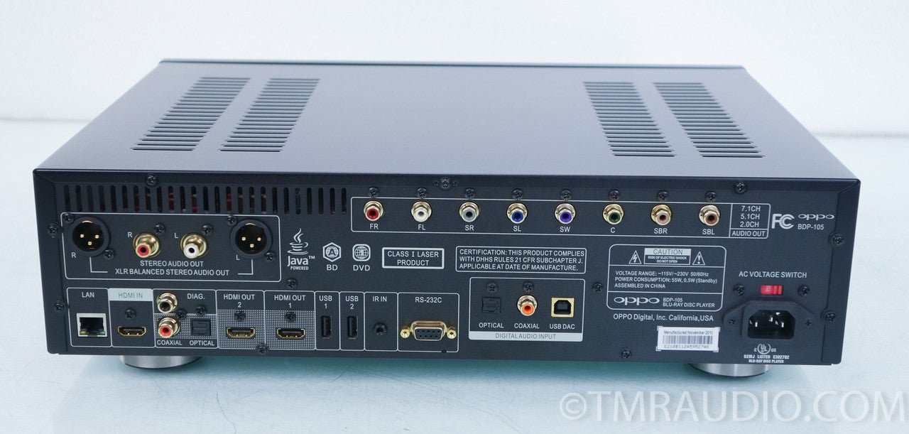 Oppo BDP-105 Blu-Ray Disc Player