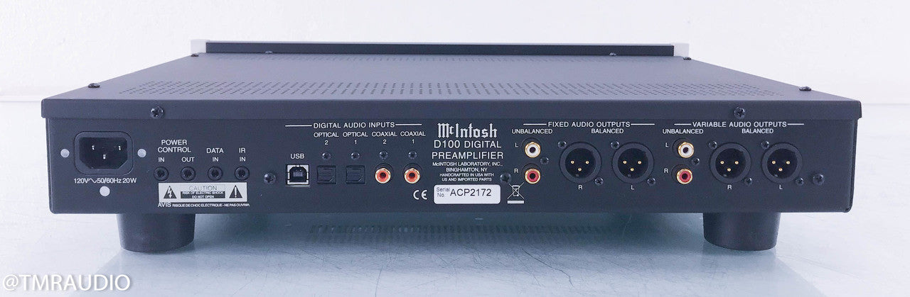 McIntosh D100 Digital Preamplifier