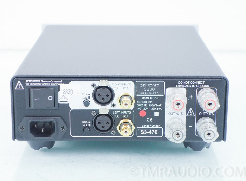 Bel Canto S300 Stereo Power Amplifier