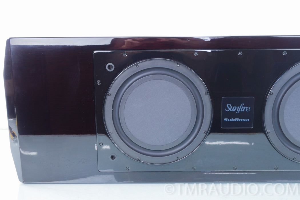 Sunfire SubRosa SRS-210 R Flat Panel Subwoofer & 2700 EQ Amplifier