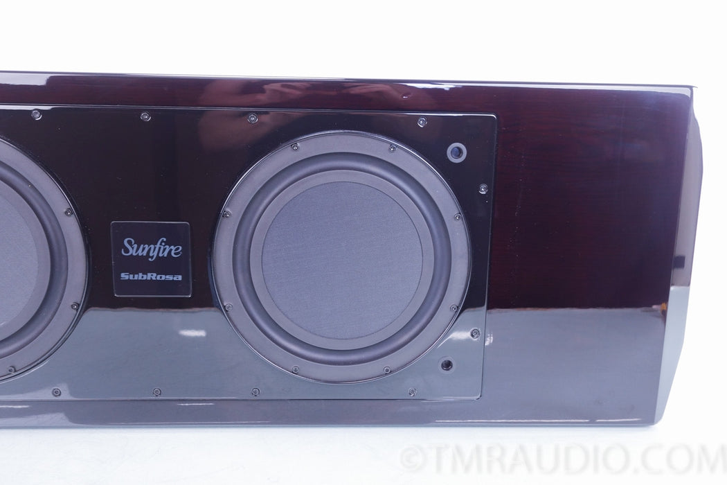 Sunfire SubRosa SRS-210 R Flat Panel Subwoofer & 2700 EQ Amplifier