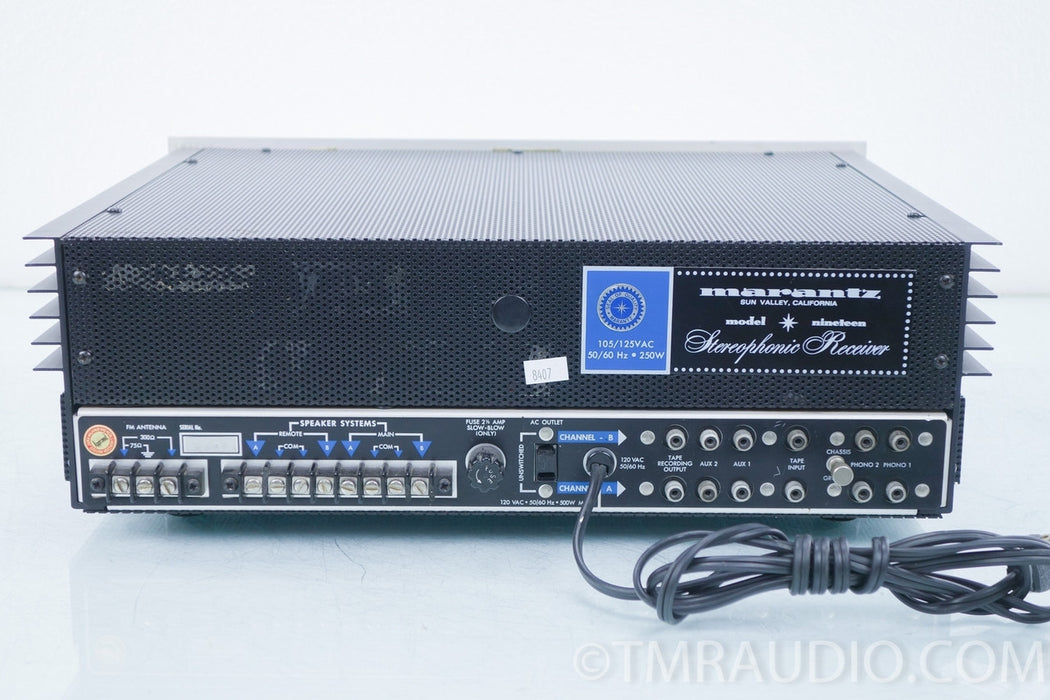 Marantz Model Nineteen Vintage Receiver