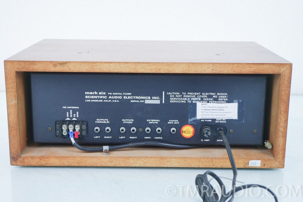 SAE Mark Six Vintage FM Digital Tuner