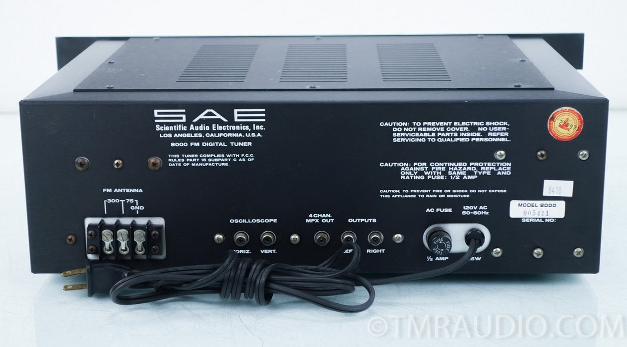 SAE 8000 FM Digital Tuner