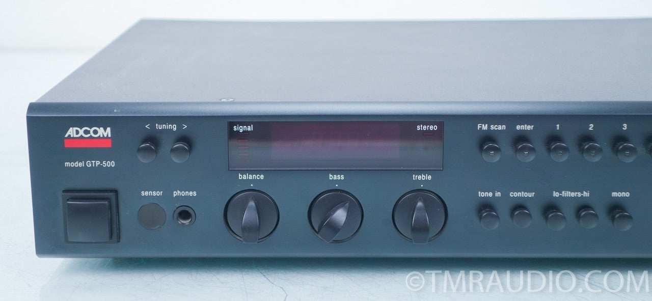 Adcom GTP-500 Preamplifier / Tuner