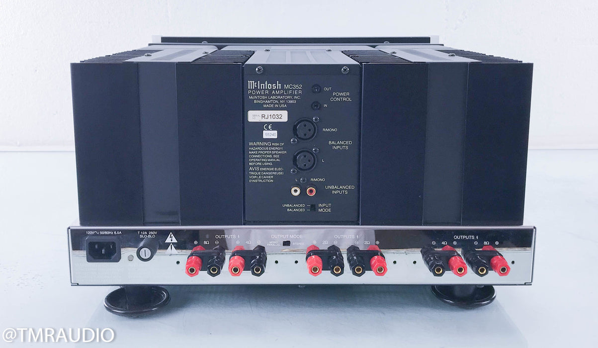 McIntosh MC352 Stereo Power Amplifier