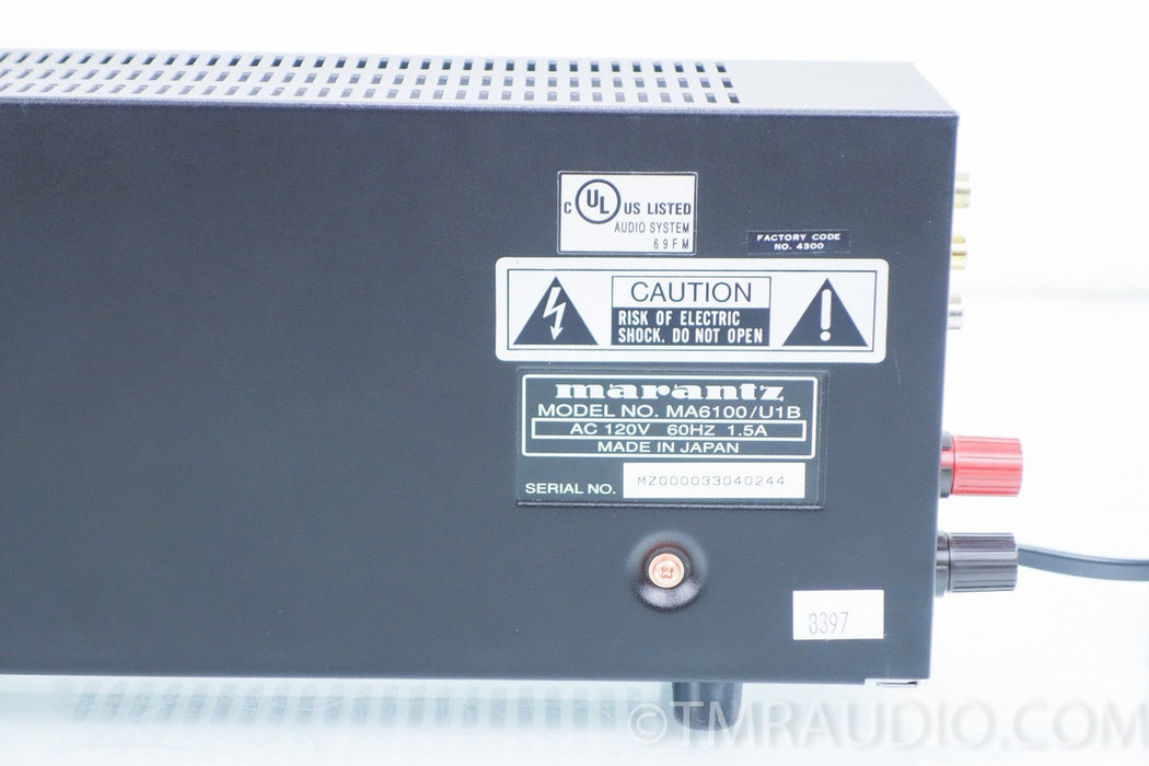 Marantz MA6100 Mono Power Amplifier