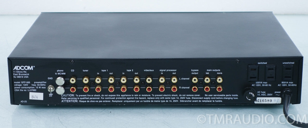 Adcom GFP-565 Stereo Preamplifier