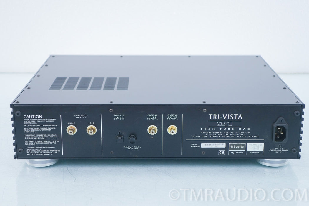 Musical Fidelity Tri Vista 21 Tube DAC