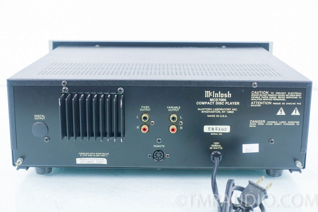 McIntosh MCD7005 CD Player