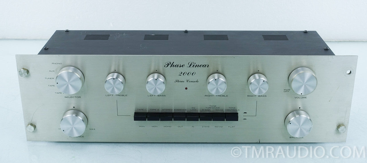 Phase Linear 2000 Vintage Preamplifier AS-IS (needs repair)